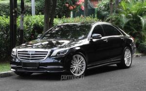 Mercedes-Benz S450 by Permaisuri on Vossen Wheels (VFS-4) 2018 года